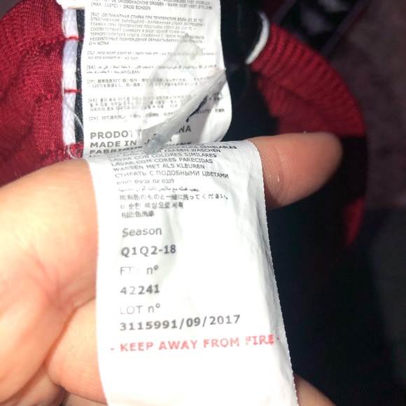 Red Kappa Track Pants - Picture 11 of 14